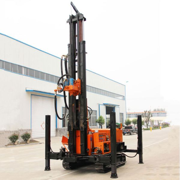Quality 200m Deep Crawler Down The Hole Mobile Borehole Water Well Drilling Rig Machine For Sale wholesale