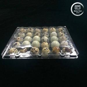 Clear Quail Egg Blister Tray With 30 Holes Affordable Bulk Egg Packaging