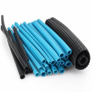 Cheap Flexible Nylon Cable Sleeve with UL94V-2 Flammability Rating and High Chemical Resistance for Durable Cable Protection for sale