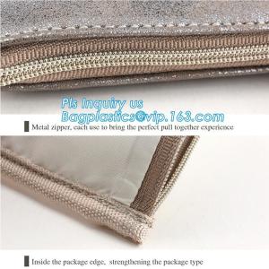 student stationery transparent plastic slider zipper bag, Eco-friendly Slider