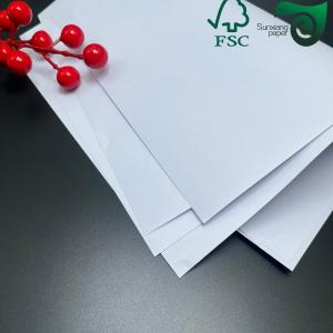 Durable Waterproof Heat Resistant PET Synthetic Paper Sheets FSC Offset Printing