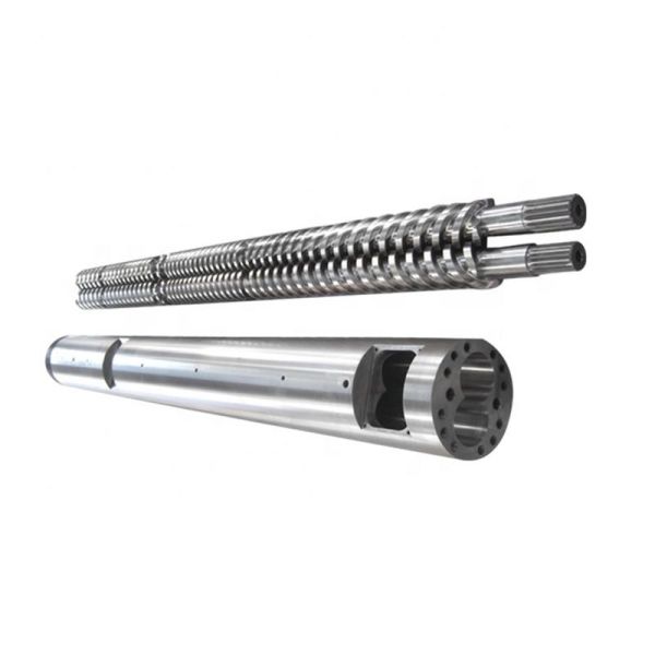 Quality 0.5-0.8mm Parallel Twin Screw Barrel 38CrMoAIA Krauss Maffei 114-32 For Plastic Extruder wholesale