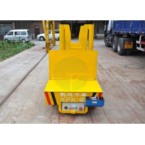 50t Hydraulic Lifting Battery Power Scrap Transfer Cart With Dumping Device