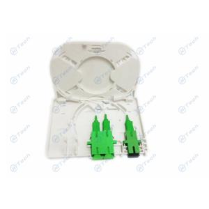 Multi Functional FTTH Splitter Box 1-4Cores With SC SX/SC DX Fiber Adapter