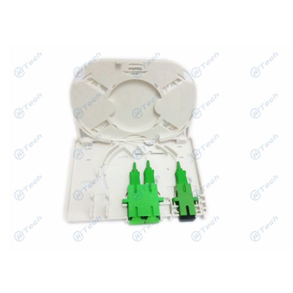 Quality Multi Functional FTTH Splitter Box 1-4Cores With SC SX/SC DX Fiber Adapter wholesale