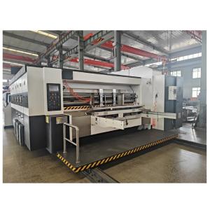 Cheap 18000 KG Retail Corrugated Carton Pizza Printer Machinery Printing Slotting Machine for sale
