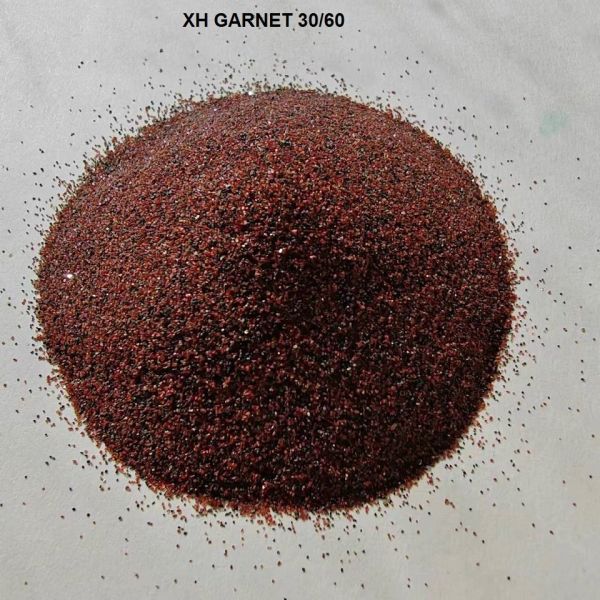 Sandblasting abrasive medium GARNET sand 30X60 30/60 MESH : Natural Abrasive