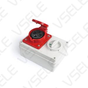 Explosionproof Industrial Plug And Socket / Industrial Socket 32 Amp 5 Pin