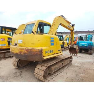 Used Komatsu Excavator PC60 in Stock, Secondhand Track Excavator Komatsu PC55