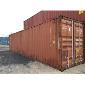 Cheap 45ft High Cube Second Hand Steel Containers For Land Ocean Transport for sale