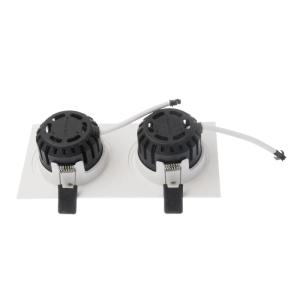 Ceiling 16W Recessed LED Downlight Movable Covers