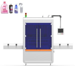 Automatic Detergent Conditioner Bottle Cool Labeling Date Coder Machine