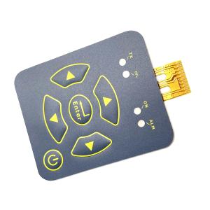 Raim Embossing Metal Dome Backlit Membrane Switch Energy Saving For Siemens