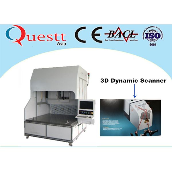 RF CO2 CNC Laser Marking Machine With Air Cooling System , 1064nm Laser