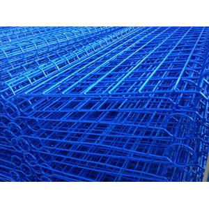 powder coated double loop wire mesh metal garden fence