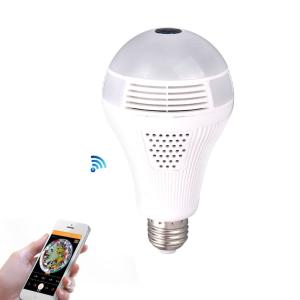 1.30MP 360 Panoramin Wifi Camera Light Bulb Smart Led Light Bulbs For Floor