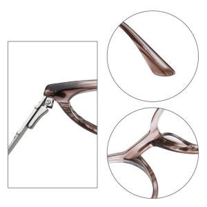 Retro Round Acetate Metal Glasses Blue Light Blocking Gaming Computer Anti UV