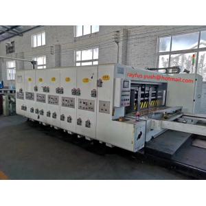 CE 1-5 Colors Printing 150pcs/Min Used Flexo Printer Slotter