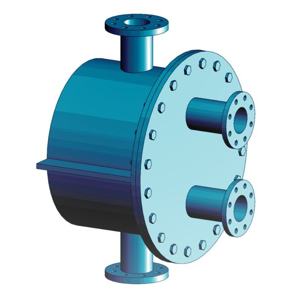 Quality Customized Round Plate and Shell Heat Exchanger Without Gasket wholesale