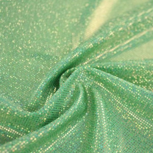 Shiny Flexible Garment Leather Fabric Eco Friendly 0.5mm Thickness