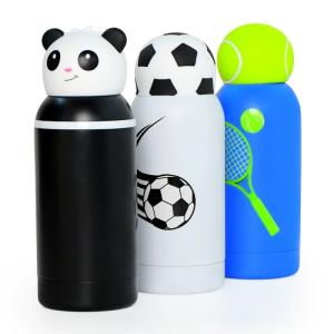 China  Cartoon Kids Bestie Bottle Insulated Stainless Steel Water Bottle With Detachable Soft Head Fun Drinking For Kids, Flexible Reusable Straw 16 Ounce on sale
