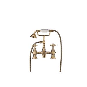 Classical Double Handle Bath Shower Mixer With 3 Years Warranty