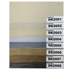 Sunetex Zebra Curtain Material Motorized Blinds Fabric 50*75mm