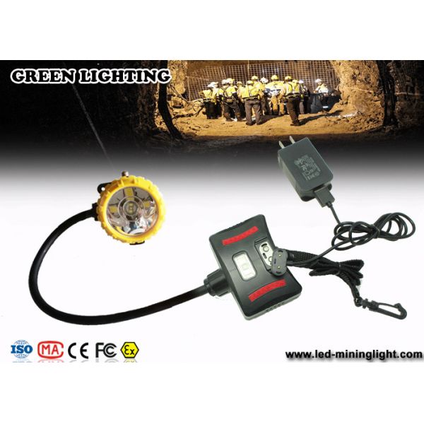 348 Lum Explosion Proof Rechargeable Miners Headlamp / IP68 Waterproof Mining