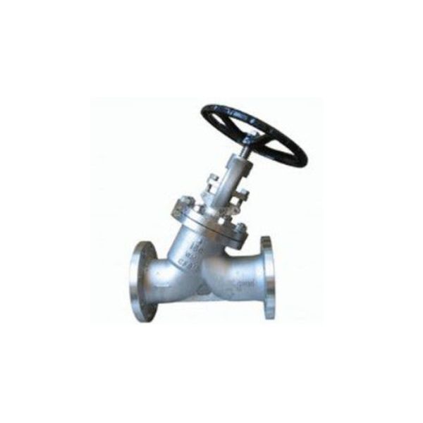 Quality Pressure Self Sealing Design Cast Steel Globe Valve , Y Type Globe Valve 2"~24" wholesale