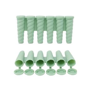 Popsicle Molds,6 Pieces Silicone Ice Pop Molds,Drip Free Popsicle Maker For Kids