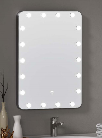Quality Wall Mount Illuminated LED Bathroom Mirrors Warm White 3000K wholesale