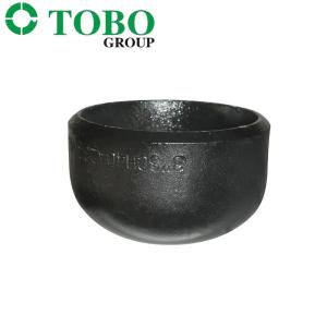 Titanium Alloy Steel Pipe Fittings BW Cap Ti Gr2 3" STD ASME B16.9