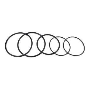 Custom Silicone Rubber Cutting Service Rubber Sealing Rings With Abrasion