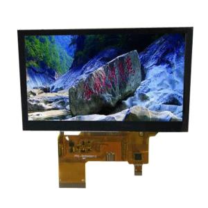 Cheap High Resolution LCD Display Module 5 Inches 480 X 272 Resolution RGB Interface for sale