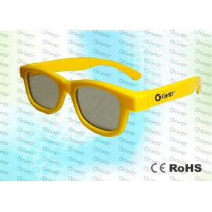Cheap Plastic Promotion TV Circular Polarized 3d Glasses With RealD Certified Lens for sale