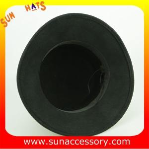 1403 hot sale mid brim hats wholesale for ladies,100% Australia wool felt hats