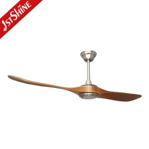 Remote Control 2 Solid Wood Blade app control Ceiling Fan With Low Noise DC