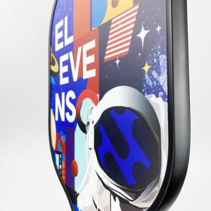 Blue Pickleball Racket Polymer Honeycomb Fiber Carbon Racquet Paddle