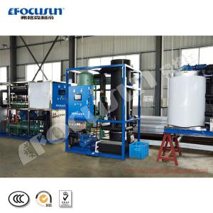 380v Bitzer Compressor Tube Ice Machine For Cold Drinks And Seafood