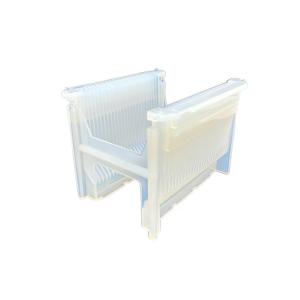 25 Slots Customizable PFA Semiconductor Wafer Cassette With Durable