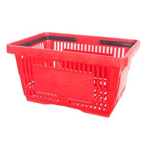 30L Capacity Supermarket Shopping Basket Light Weight But Robust Structure