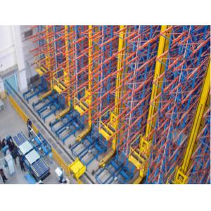 Efficient Intelligent ASRS Racking System Heavy Duty Warehouse Rack Low Labor