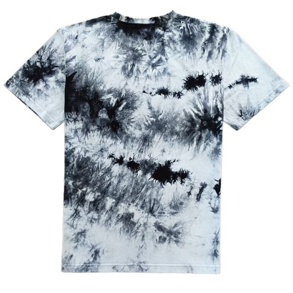 Adults Tie Dye Printing Men's T-shirt with Soft Hand Feel and 100% Cotton Fabric
