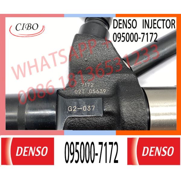 G2 Common Rail Injector 095000-7172 (23670-E0370) For HINO P11C Engine, CAMC 380PS