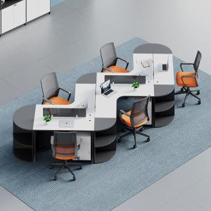 Modern Commercial Office Furniture Customizable Modular Cubicle Partition