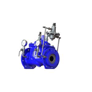 EN1074-5 Standard Ductile Iron Durable Hydraulic Flow Control Valve For