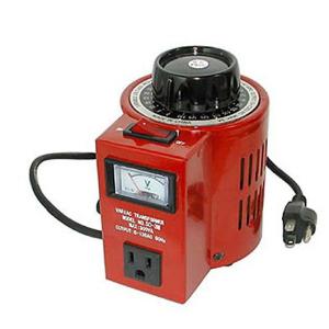 TDGC2 AC Power Variable Transformer With Isolation , 1000VA Max 0 -130 Volt