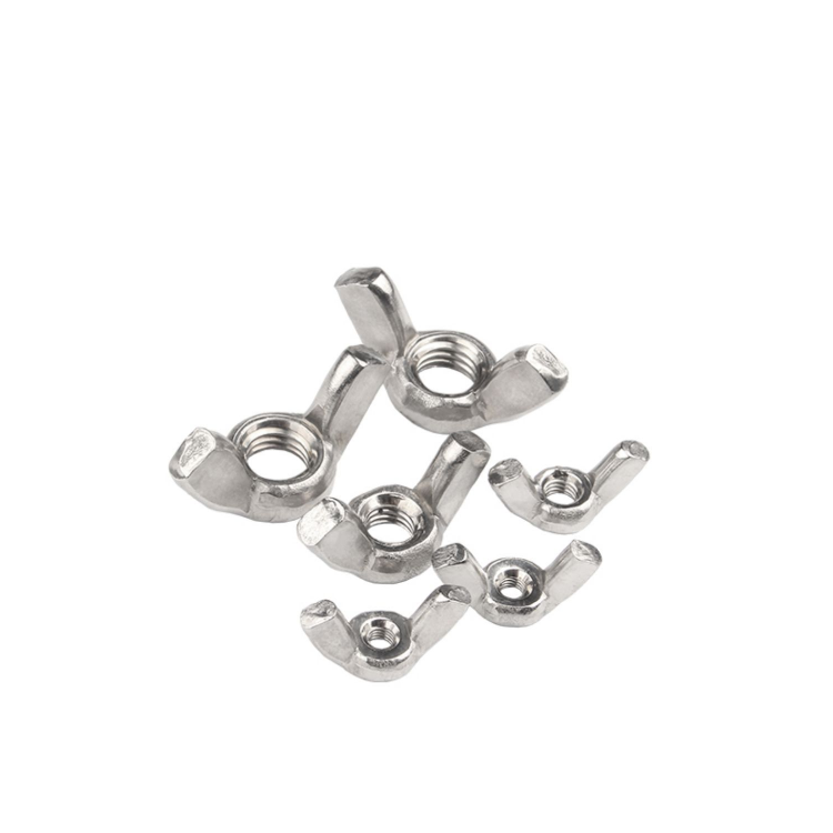 6mm DIN314 315 Standard Butterfly Nuts for Food Beverage in Metric Measurement System