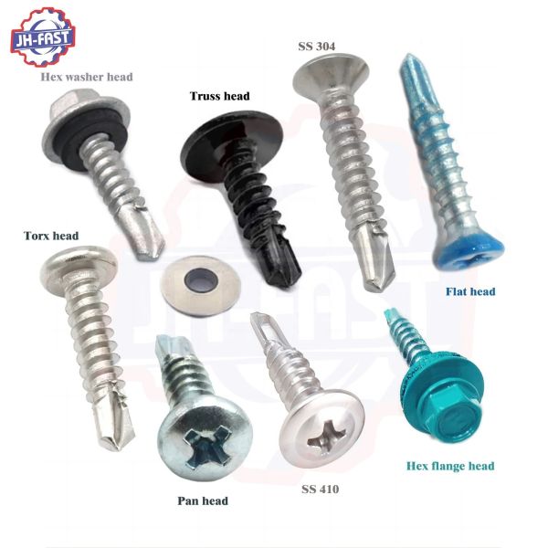 Advantage One-stop Customized Service Din7504 Hexagon Self Drilling Screw for