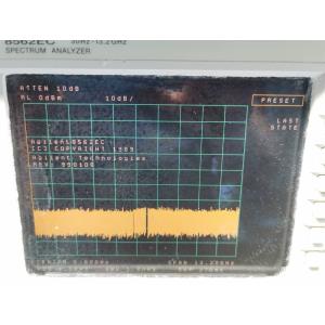 HP Agilent 8562EC Color Portable RF Spectrum Analyzer 13.2 GHz